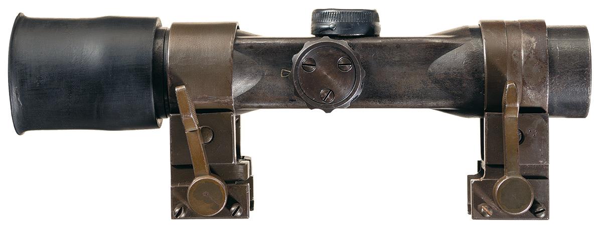 Rare World War Ii Fg 42 Sniper Scope And Mount Rock Island Auction