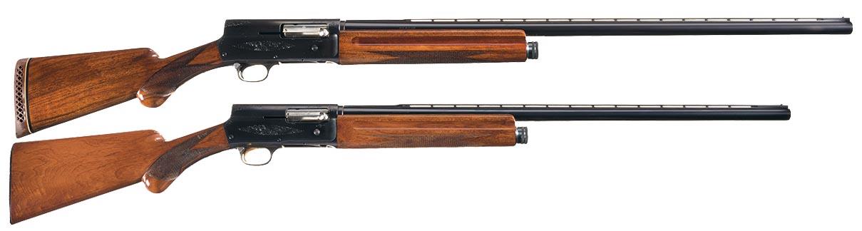 Two Belgian Browning Auto-5 Semi-Automatic Shotguns | Rock Island Auction