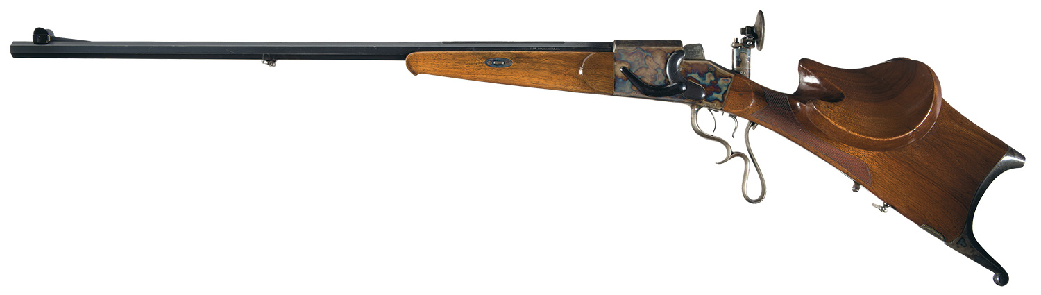 C.G. Haenel Original Aydt System Single Shot Schuetzen Rifle