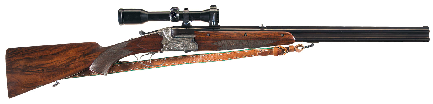 Merkel Gebruder Over/Under Rifle 9.3x74 | Rock Island Auction