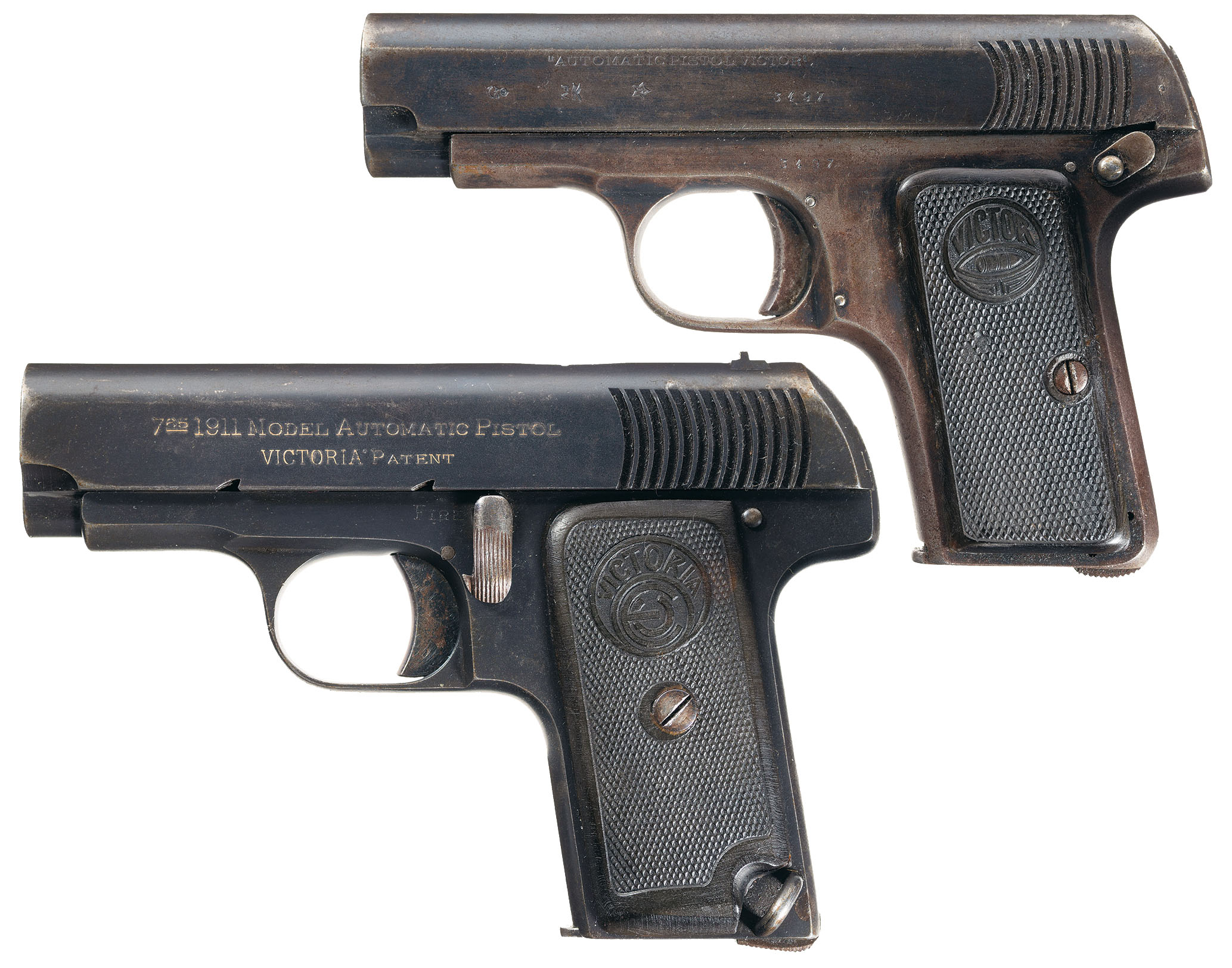 Two Spanish SemiAutomatic Pistols Rock Island Auction