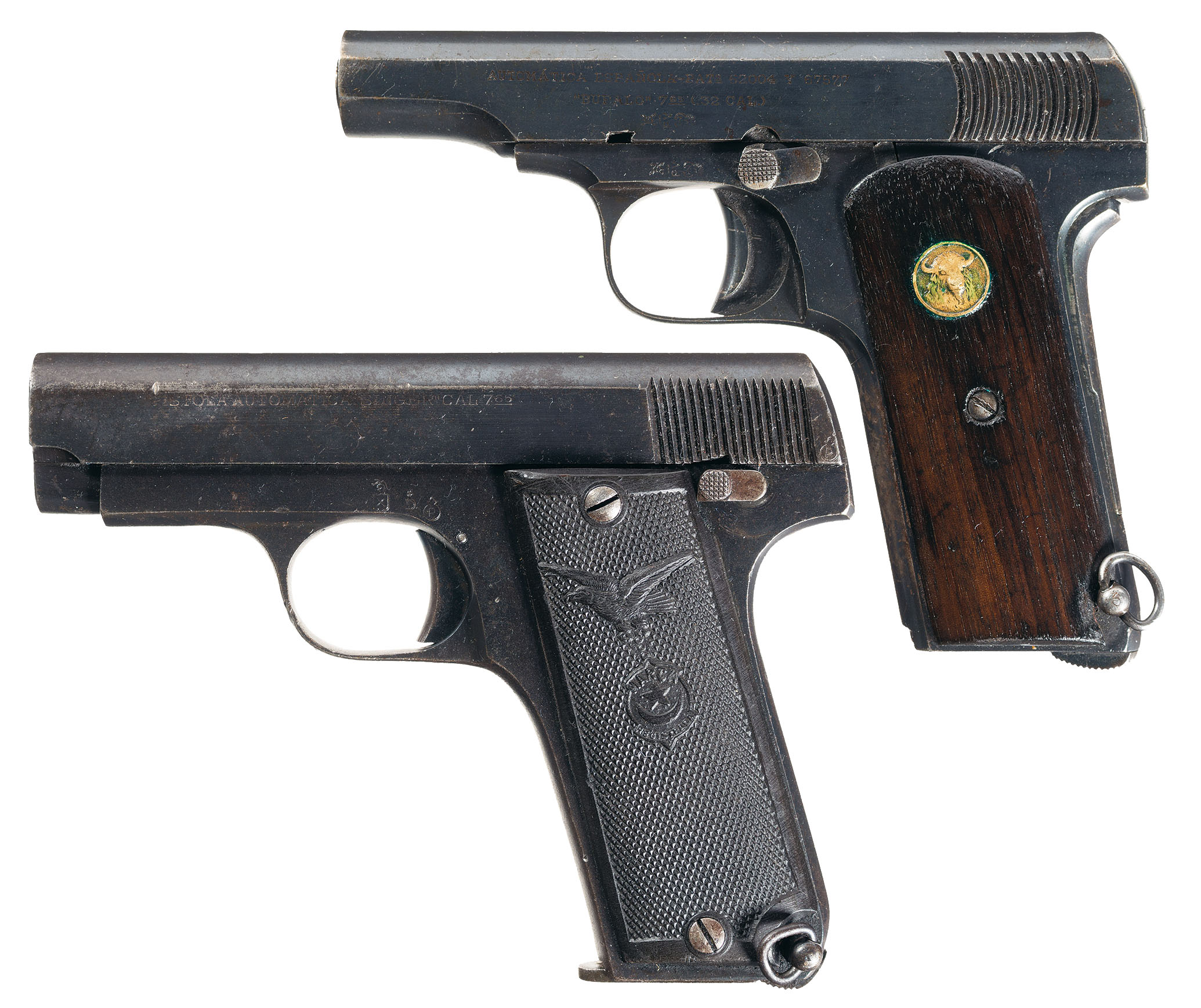 Two Spanish SemiAutomatic Pistols Rock Island Auction