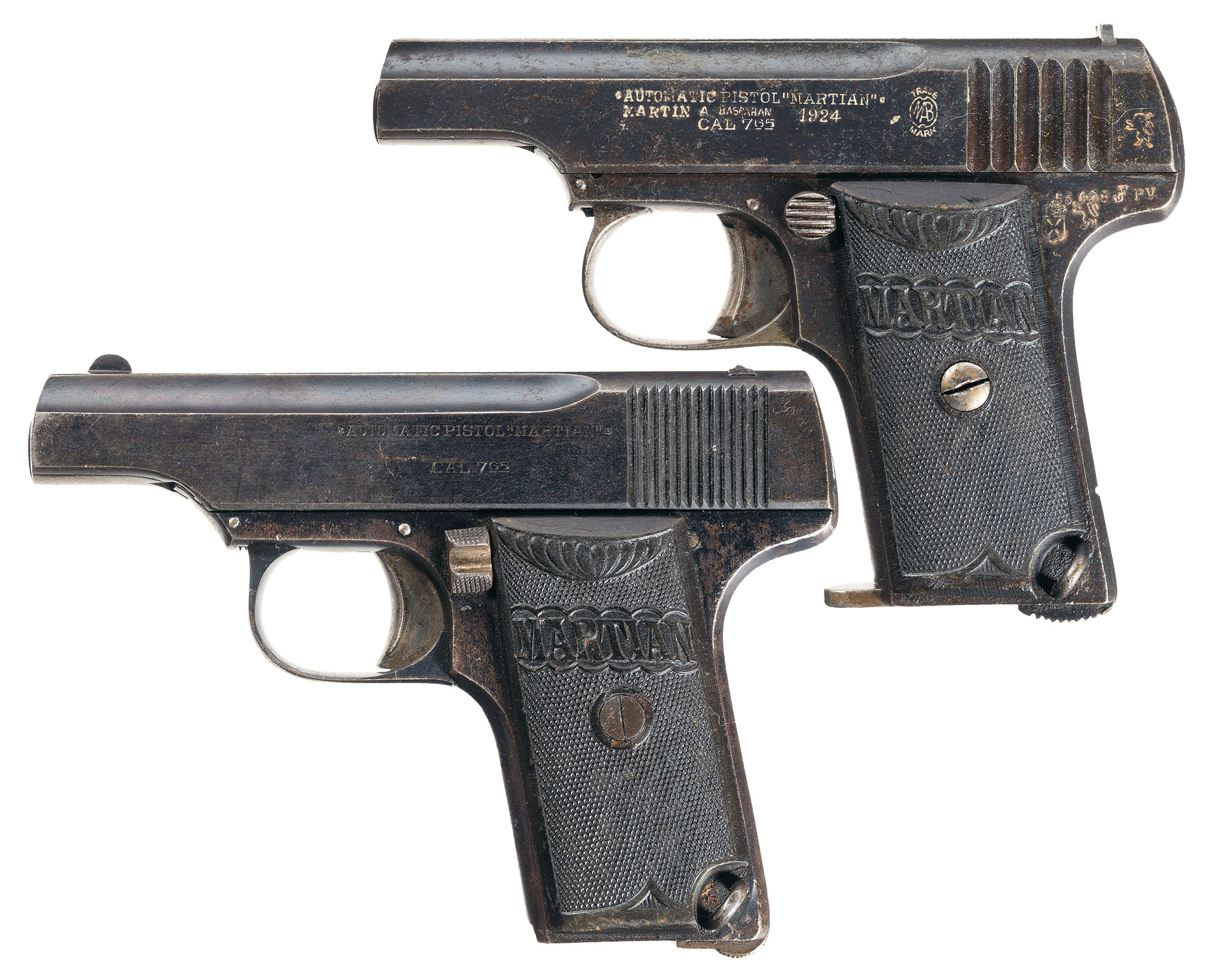 Two Spanish SemiAutomatic Pistols Rock Island Auction