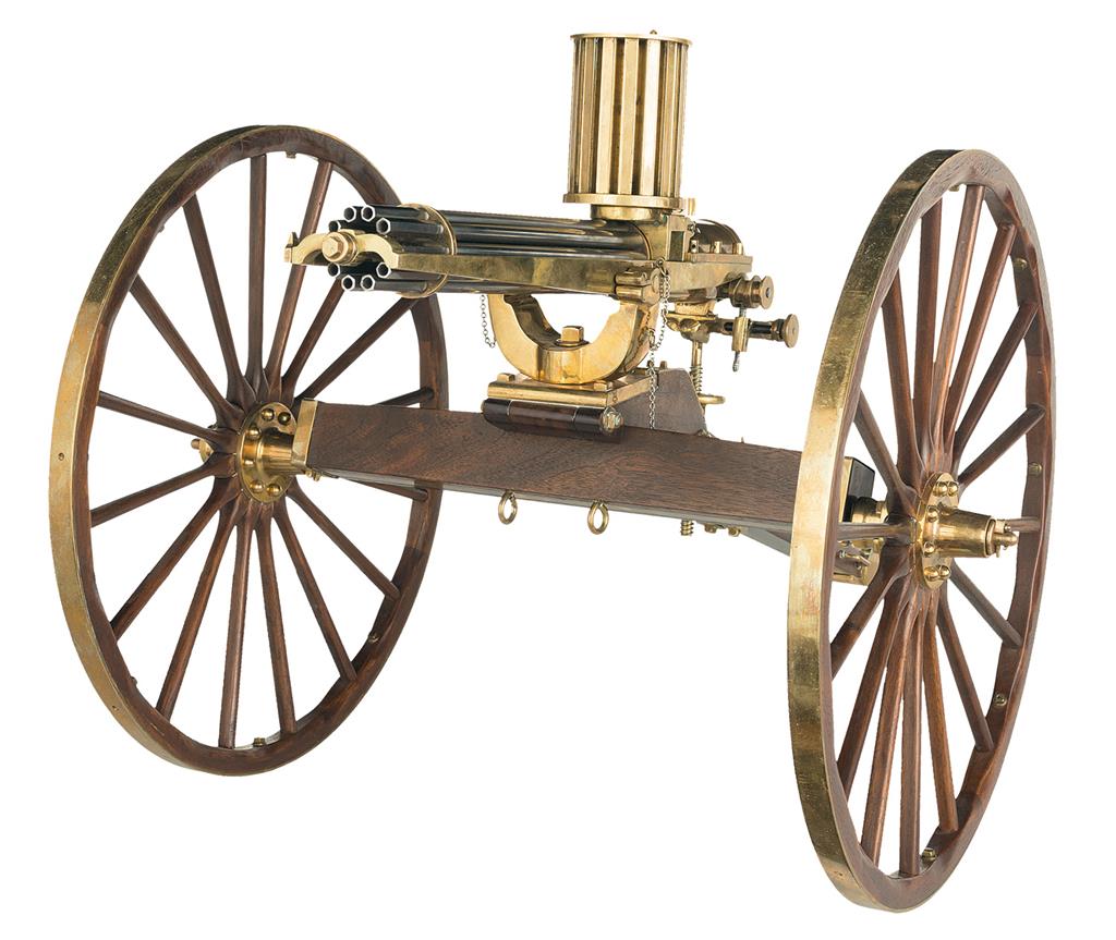 Furr 1874 Gatling gun Rifle 22 short | Rock Island Auction