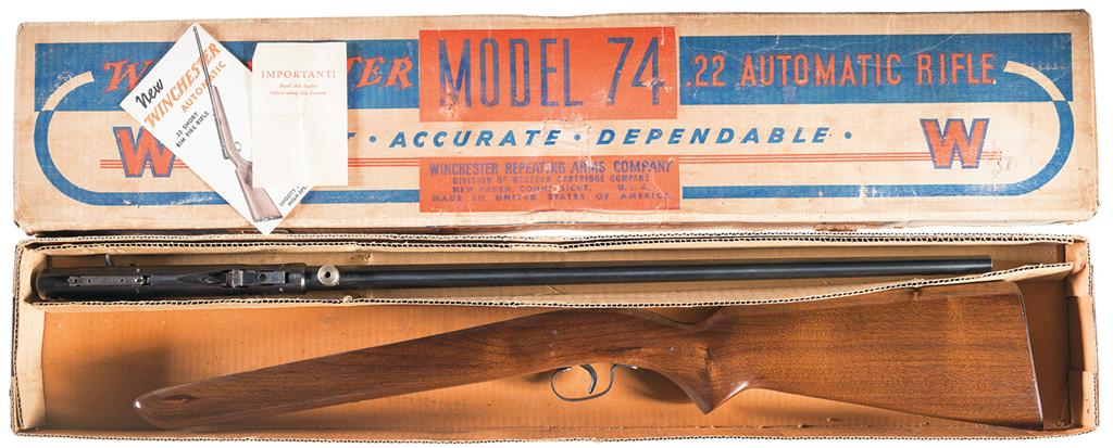 Winchester Model 74 Automatic Manual