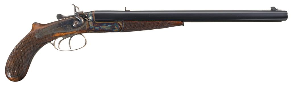 Unique Thomas Bland & Sons Break Action Howdah Pistol | Rock Island Auction