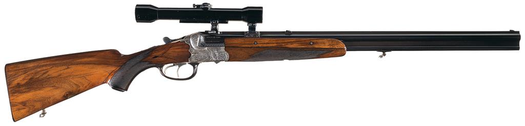 Merkel Gebruder Over/Under Rifle Shotgun Combination 16/8x8.8 | Rock ...