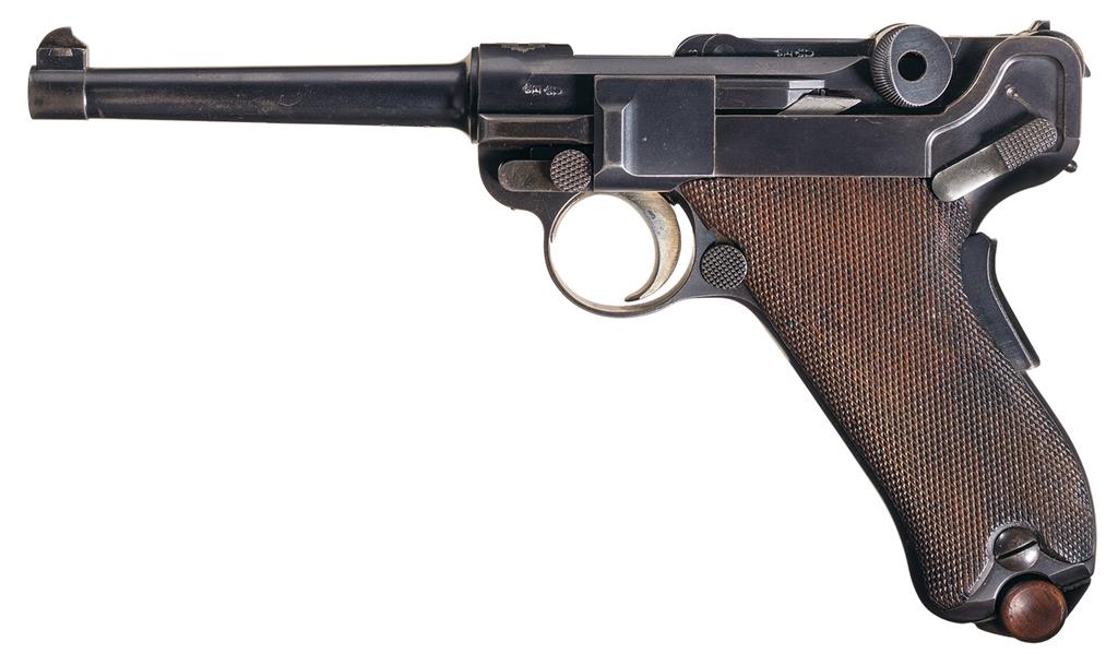 DWM 1900 Commercial Pistol 7.65 MM Mannlicher Auto | Rock Island Auction