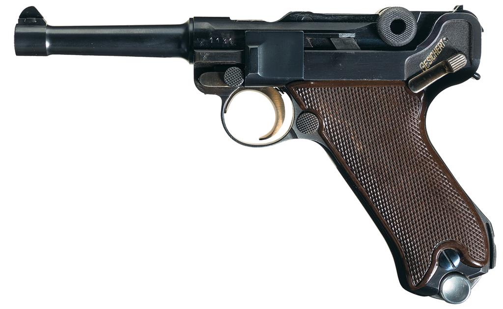 Krieghoff Heinrich Gun Co P.08 Pistol 9 mm Luger | Rock Island Auction