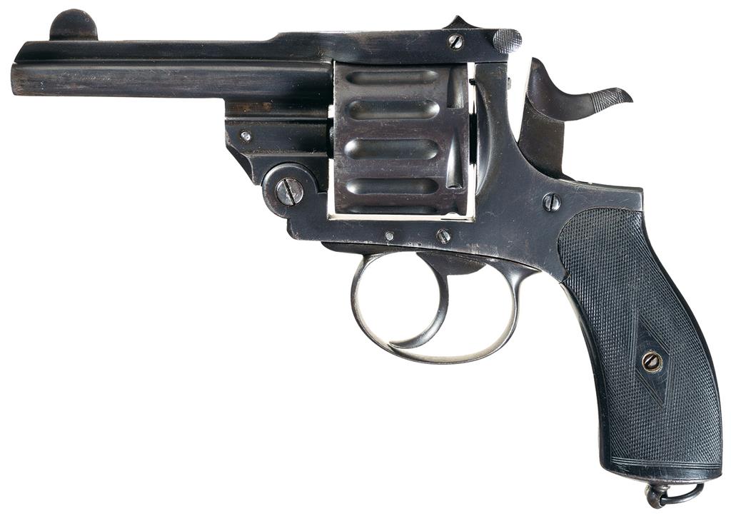 French Double Barrel Revolver 6 mm | Rock Island Auction