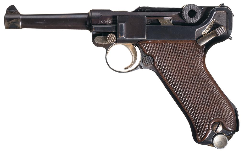 Krieghoff Heinrich Gun Co P.08 Pistol 9 mm Luger | Rock Island Auction