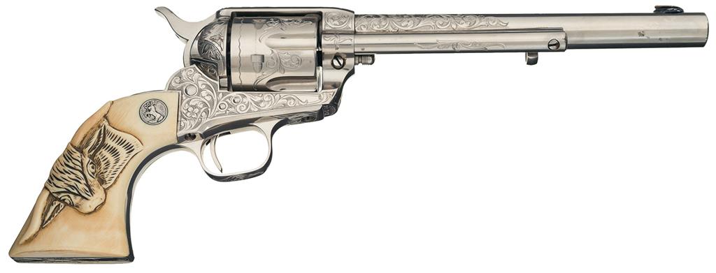 Colt Single Action Army Revolver 32 20 Wcf Rock Island Auction 1990