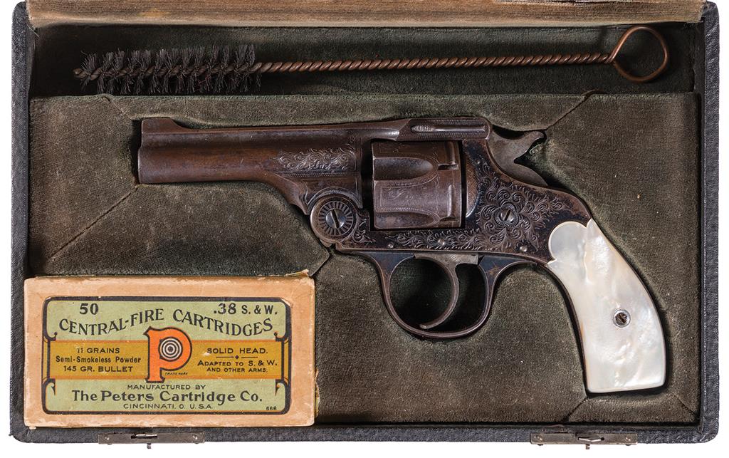 [アメリカ]1941年からのリンカンヘッドセント のコレクション発行枚数情報付き Hopkins & Allen Safety Police Revolver 38 S&W | Rock Island Auction