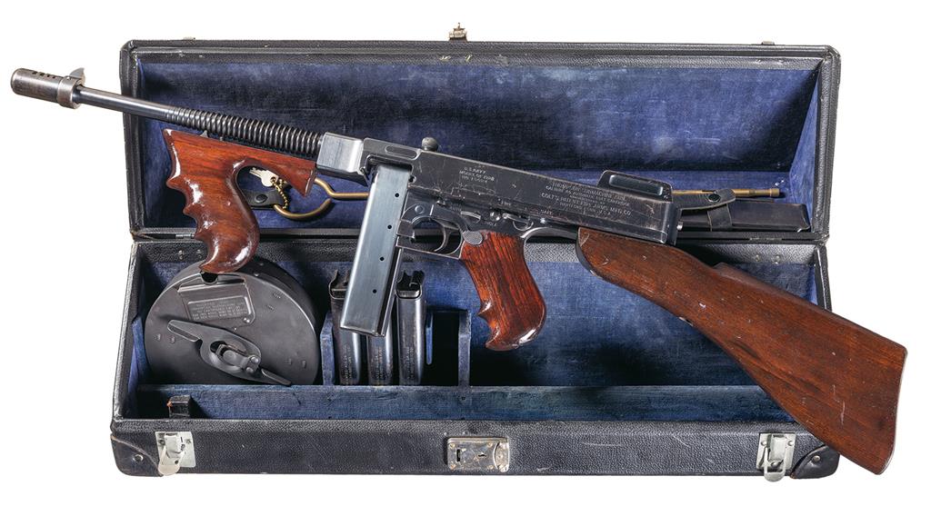 Auto Ordnance Corp Thompson 1928 Machine Gun 45 Acp Rock Island Auction 0742