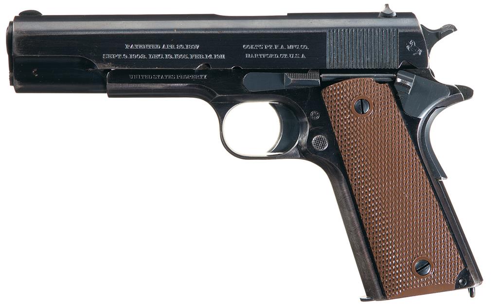 U.S. Colt 1913 Production Model 1911 Semi-Automatic Pistol | Rock ...