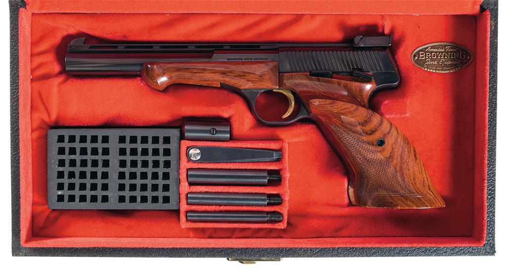 Browning Arms Medalist Pistol 22 Lr Rock Island Auction 2036