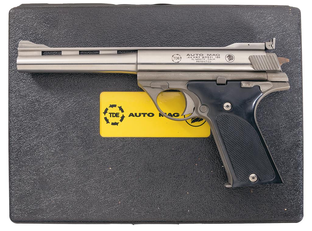 トイガン mgc auto mag model 180 Auto Mag Model 180 Semi-Automatic Pistol | Rock Island Auction