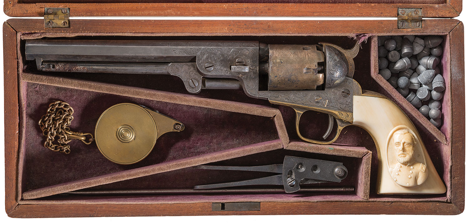 Colt 1851 Navy Revolver 36 Percussion Rock Island Auction 9918