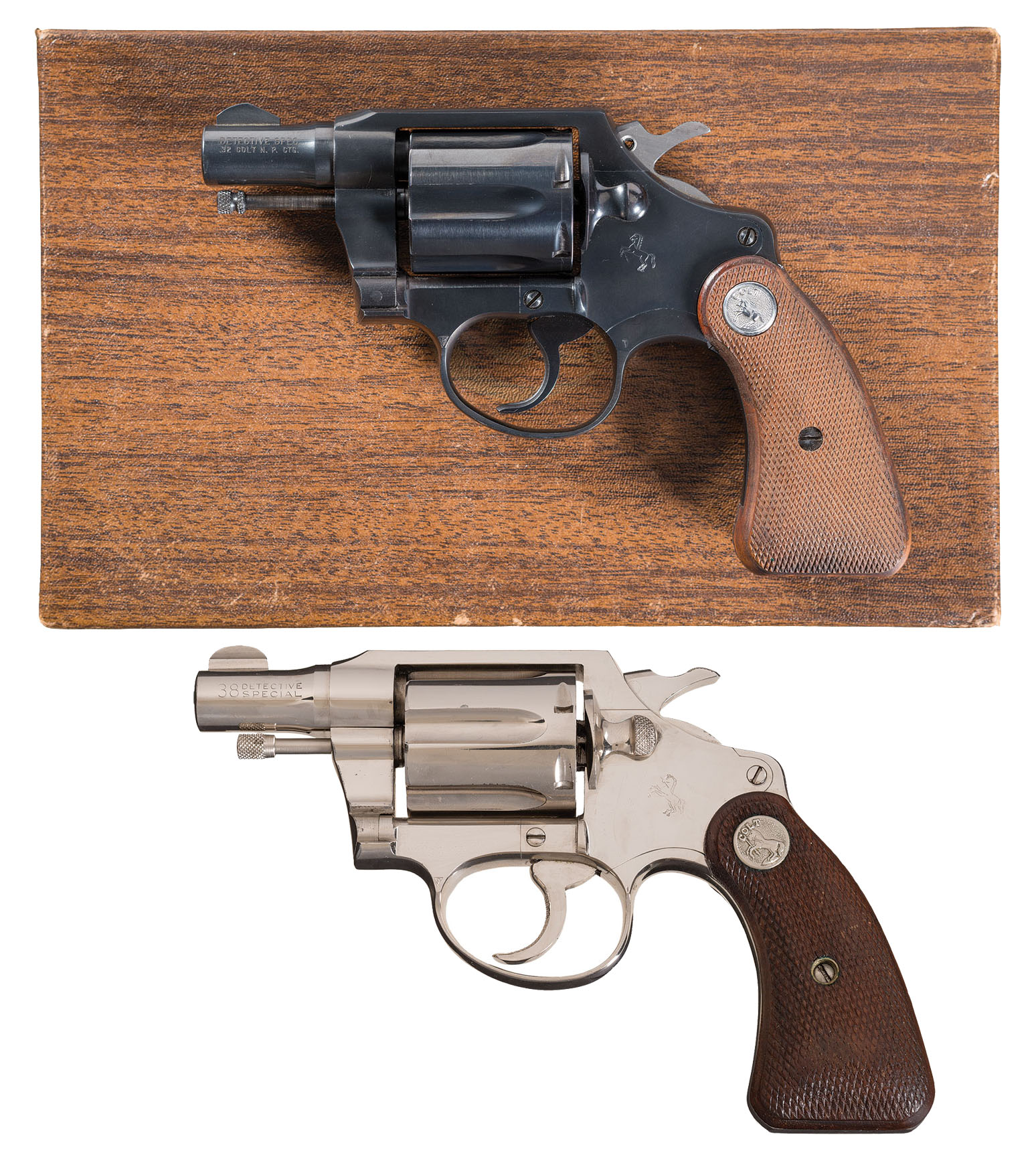 Two Colt First Issue Detective Special DA Revolvers | Rock Island
