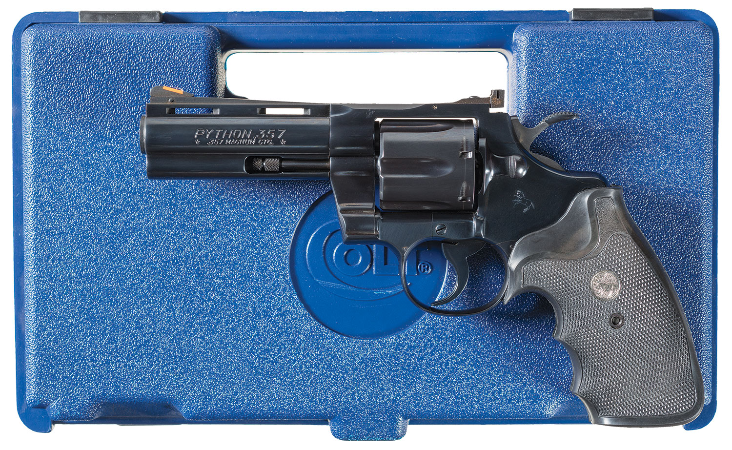 Colt Python Double Action Revolver with Case | Rock Island Auction