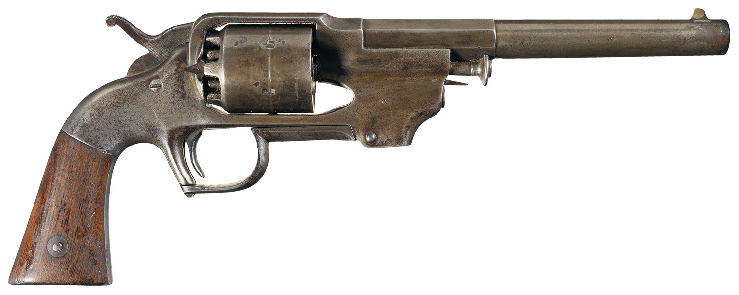 Wheelock Revolving Rifle Allen & Wheelock Army Revolver 44 percussion | Rock Island Auction