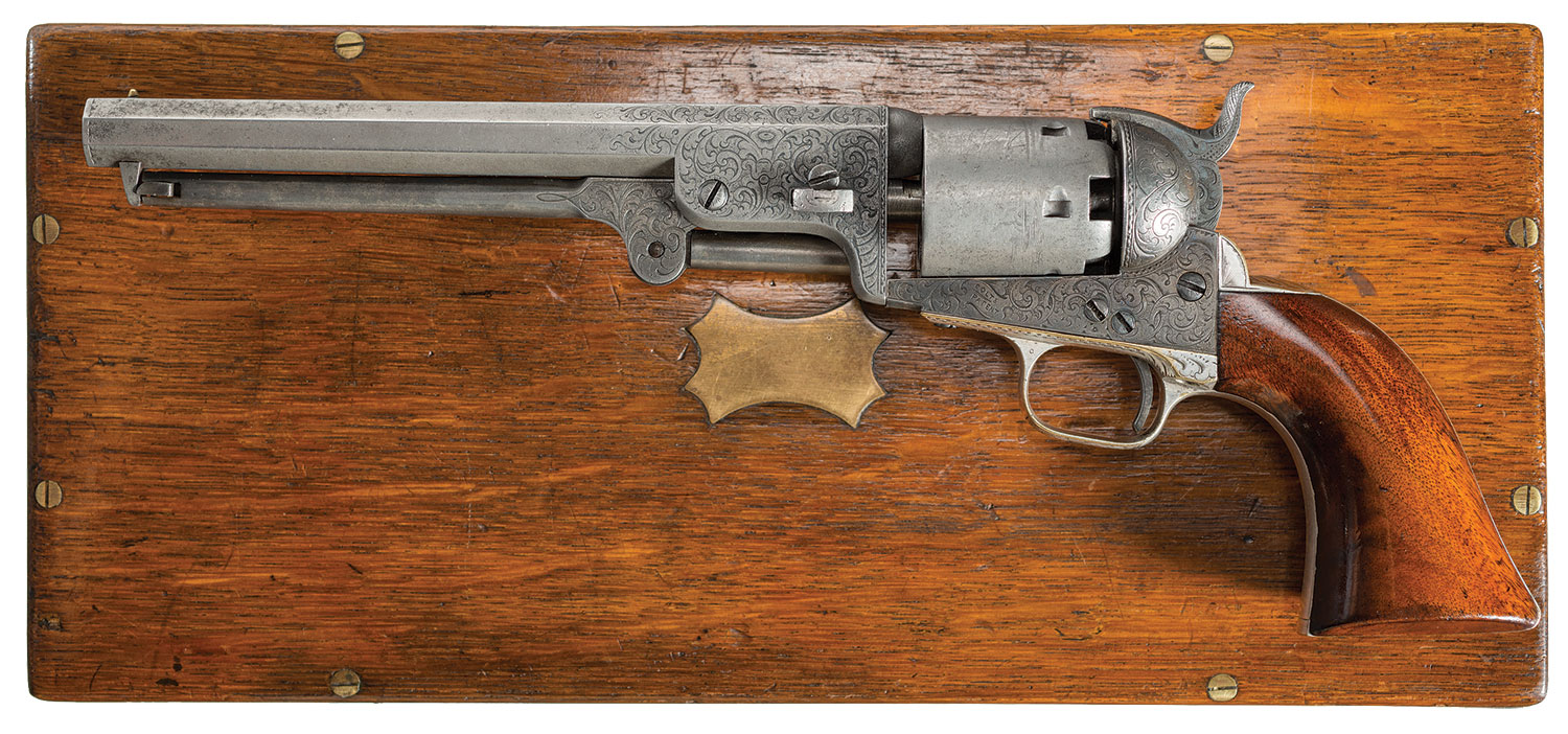 Colt 1851 Navy Revolver 36 Percussion Rock Island Auction 2997