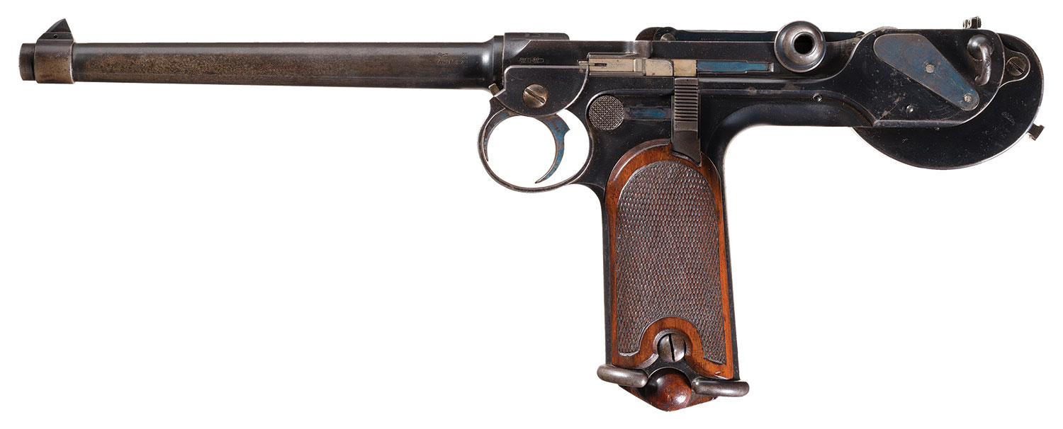 Loewe 1893 Borchardt Pistol 7.63 mm | Rock Island Auction