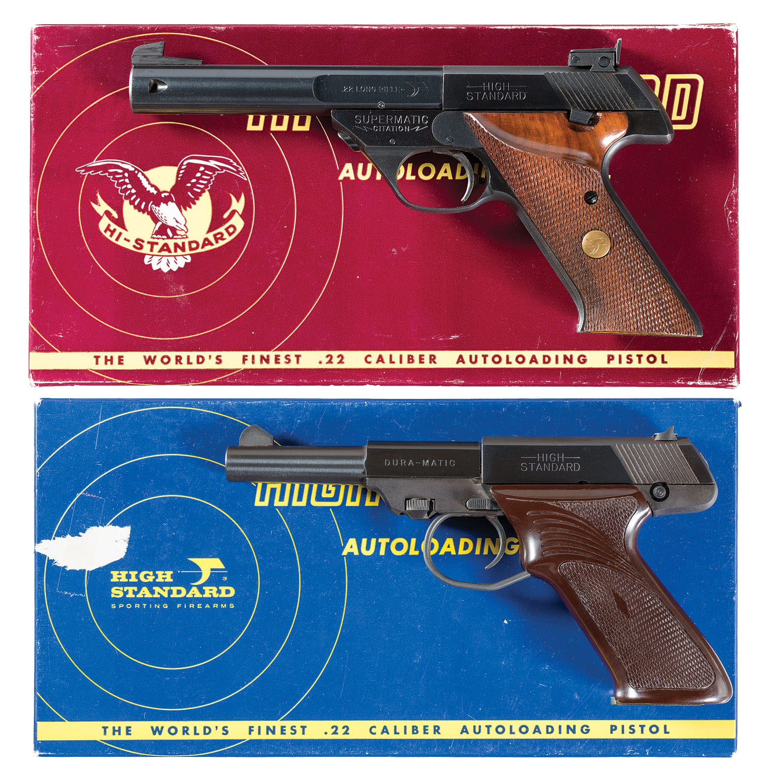 Two Boxed High Standard Pistols | Rock Island Auction