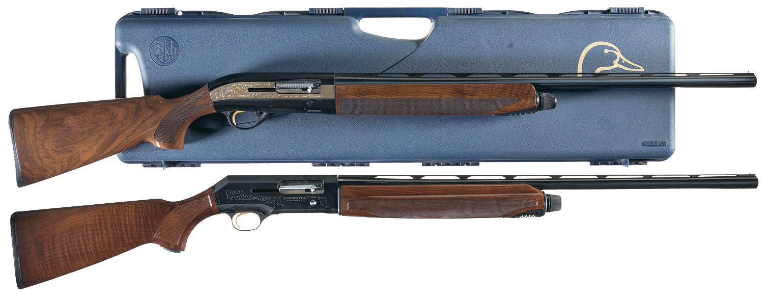 Two Beretta Semi-Automatic Shotguns | Rock Island Auction