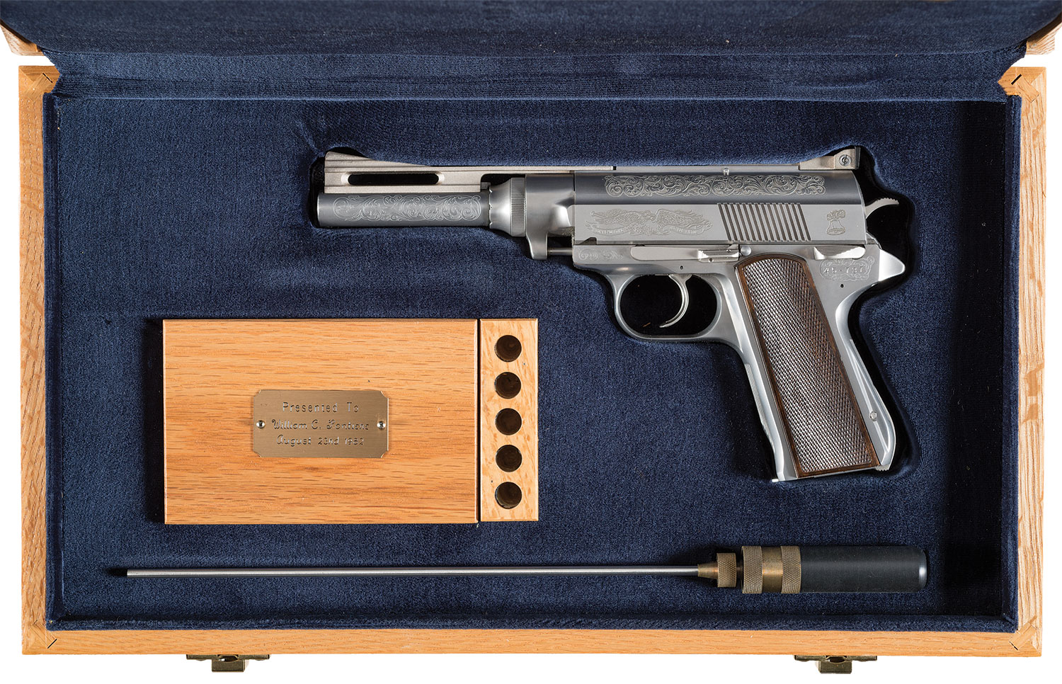 Wildey Firearms Co Inc Presentation Pistol 45 Win magnum | Rock Island ...