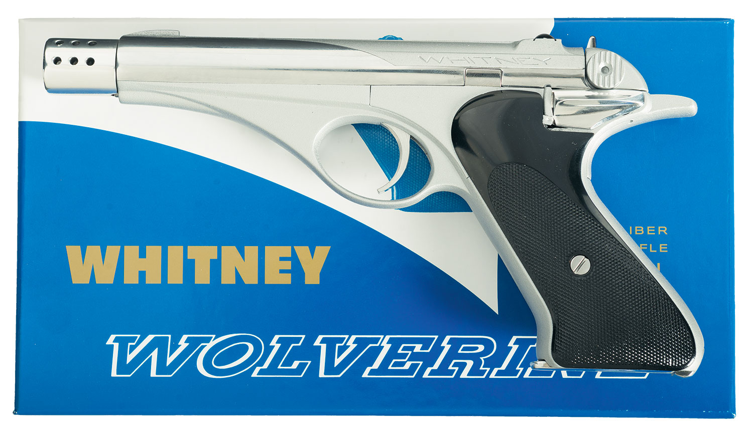 Whitney Wolverine Semi Automatic Pistol With Box Rock Island Auction 6210