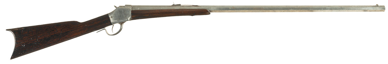 Scarce And Significant John Moses Browning Falling Block Rifle 