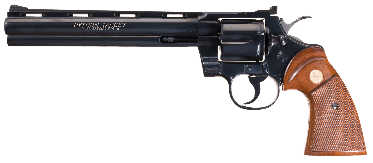 Colt Python Target Double Action Revolver in 38 Special with Box | Rock ...