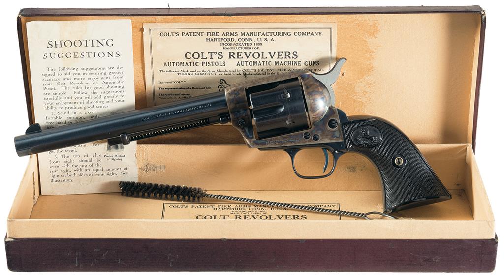 Colt Single Action Army Revolver 32 20 Wcf Rock Island Auction 9148