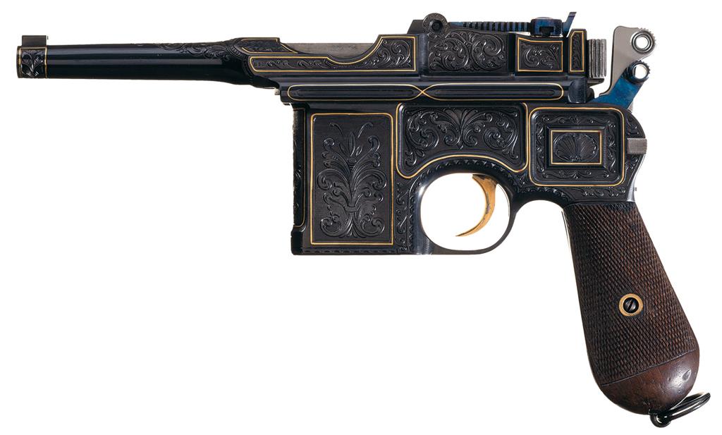 Mauser Broomhandle Pistol 7.63 mm Mauser Rock Island Auction