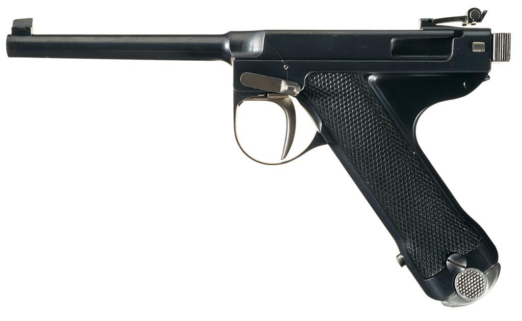 Extremely Rare Documented Serial Number 3 Japanese "16 Shot" Prototype Semi-Automatic Nambu PistolThis is an exceptionally rare example of a Japanese "16 Shot" prototype Nambu pistol. These were a very limited design with only a few ever recorded or...