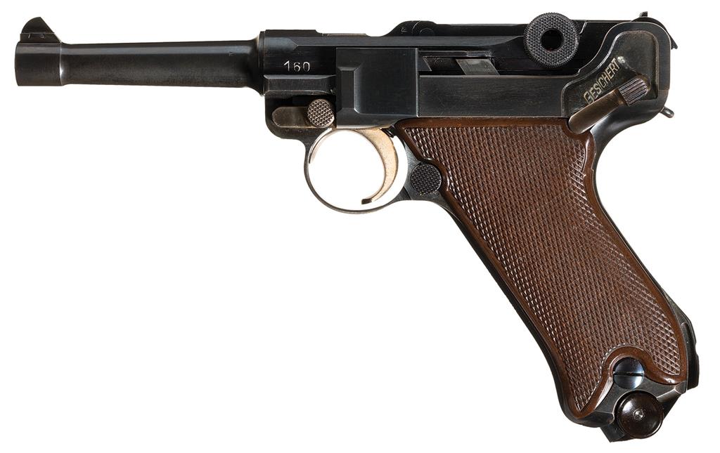 Krieghoff Heinrich Gun Co P.08 Pistol 9 Mm Luger 