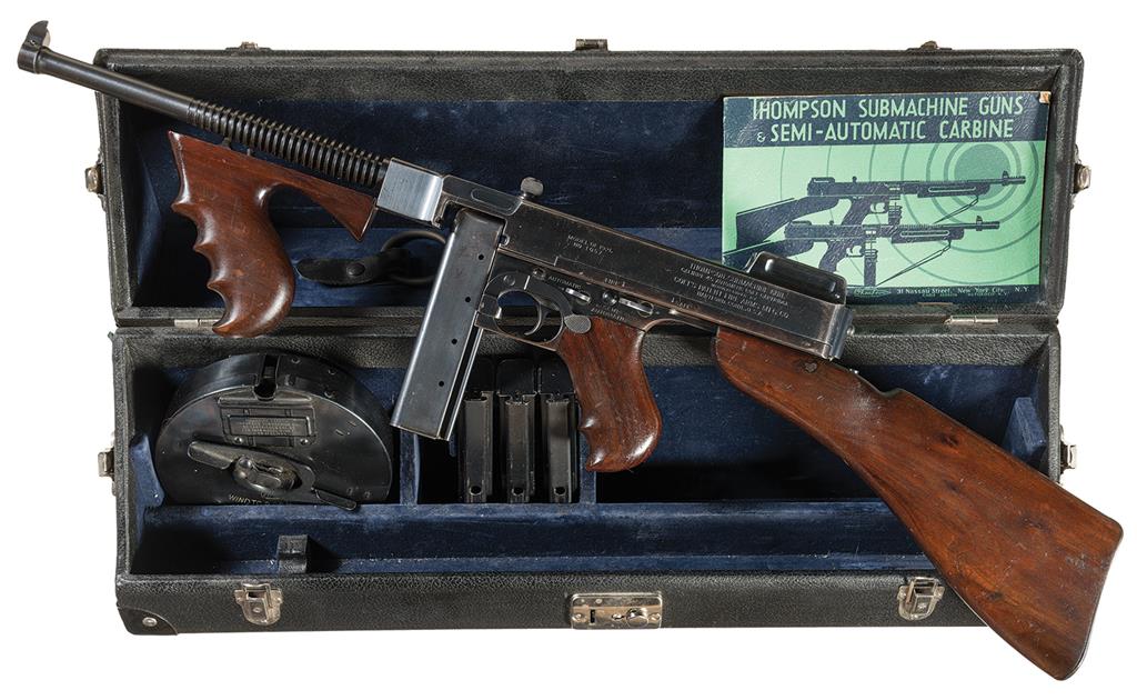 Colt 1921 Thompson Machine gun 45 ACP | Rock Island Auction