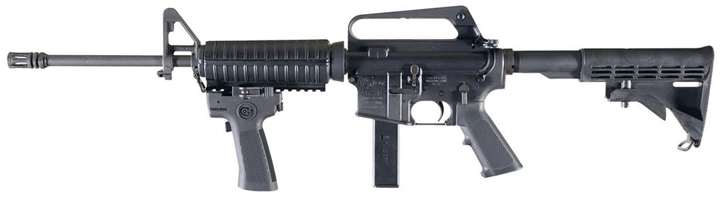 Colt AR 15-Carbine Rifle 9 mm NATO | Rock Island Auction