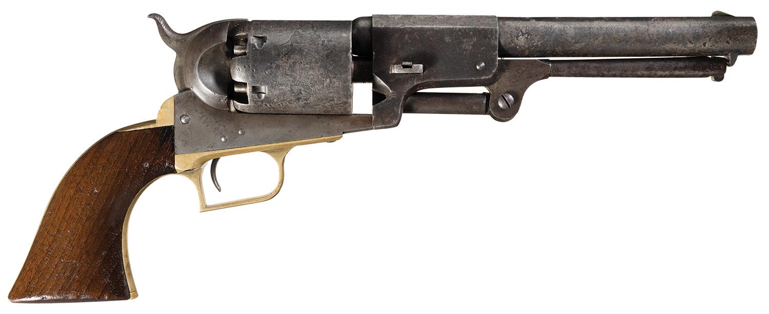 Scarce U.S. Contract Colt Second Model Dragoon Revolver | Rock Island ...