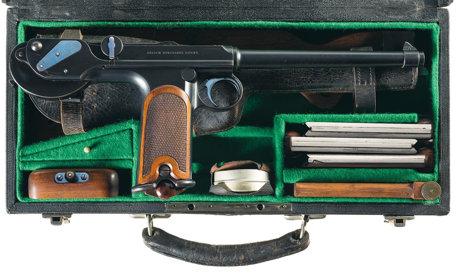 Loewe 1893 Borchardt Pistol 7.63 Mm Borchardt | Rock Island Auction