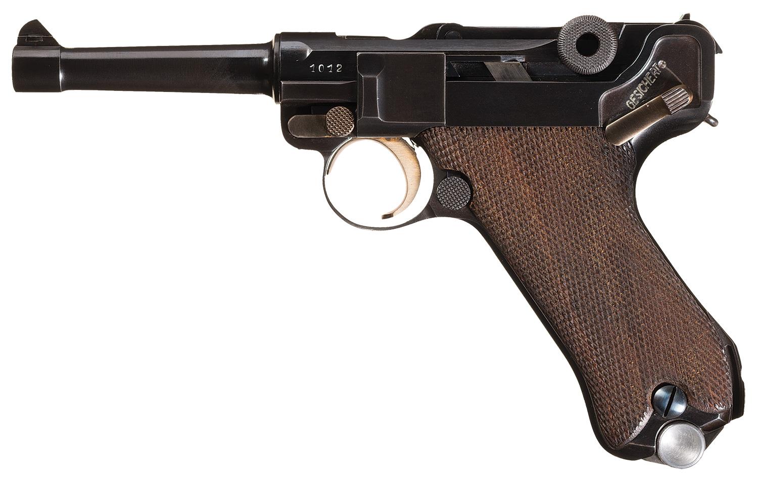 Krieghoff Heinrich Gun Co Luger Pistol 9 mm Luger | Rock Island Auction