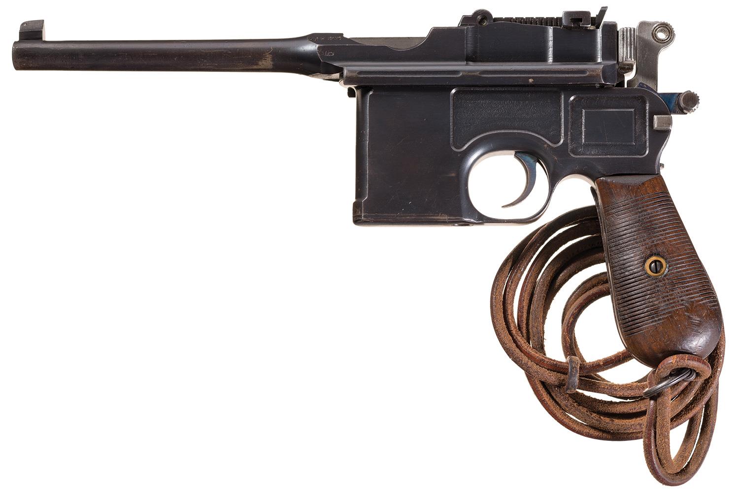 Mauser 1896 Pistol 763 Mm Mauser Auto Rock Island Auction 2211