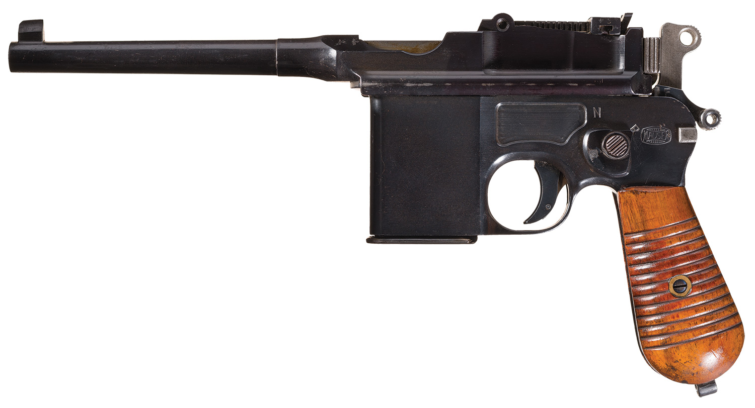 Mauser 1932 Schnellfeuer Pistol Machine gun 7.63 mm Mauser auto