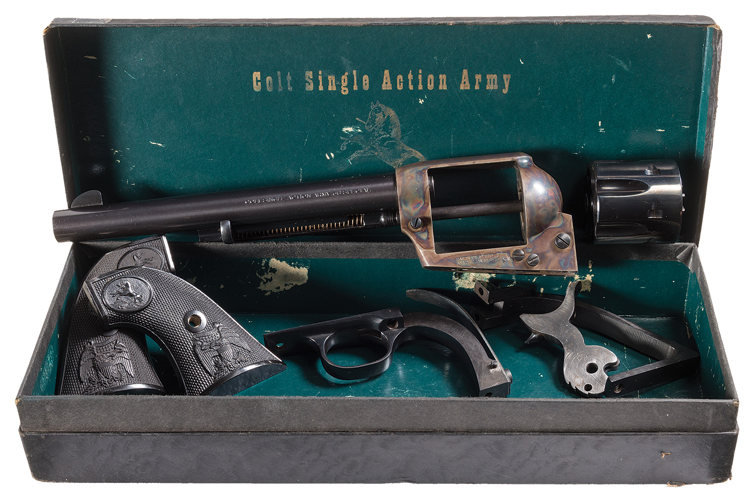 Colt Single Action Army Revolver 38 special | Rock Island Auction