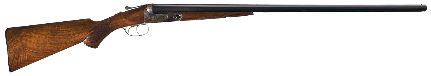 parker double barrel shotgun marked ov parker double barrel shotgun marked ov