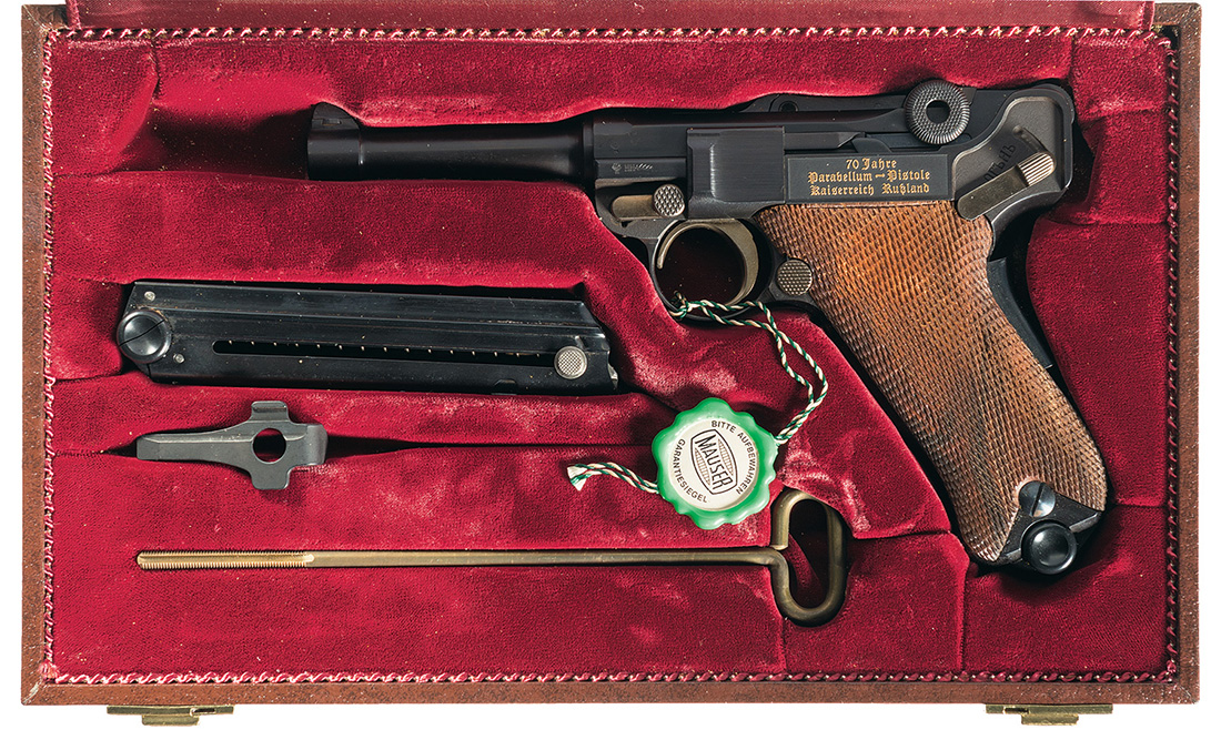 Mauser Luger Pistol 9 mm Luger.