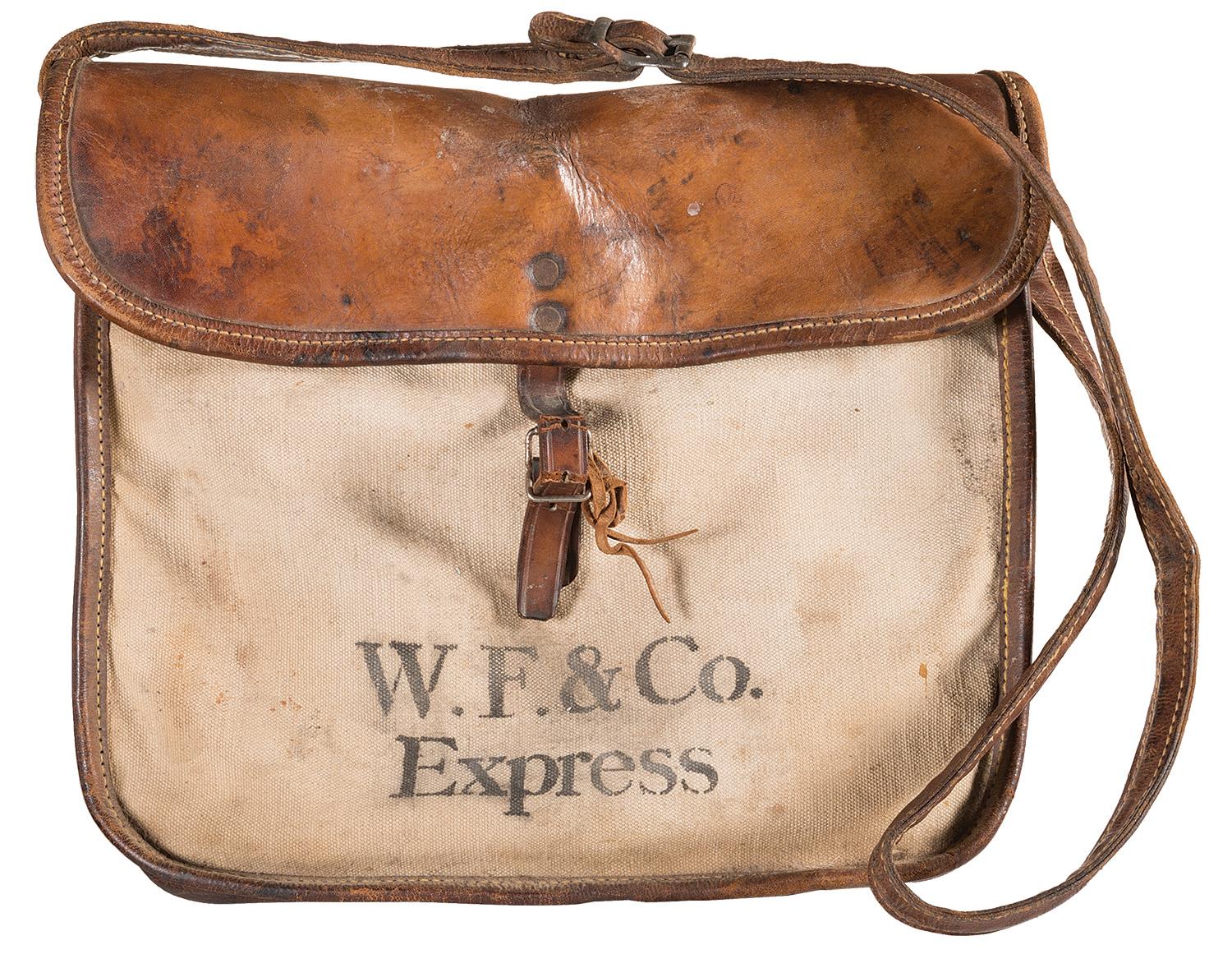 Wells Fargo Express Satchel Rock Island Auction