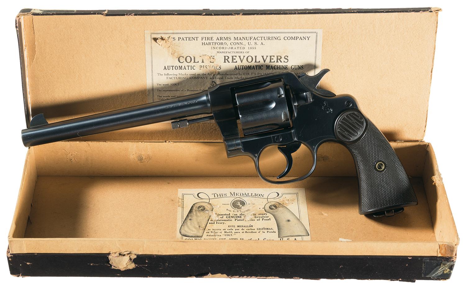 Colt New Service Revolver 45 LC