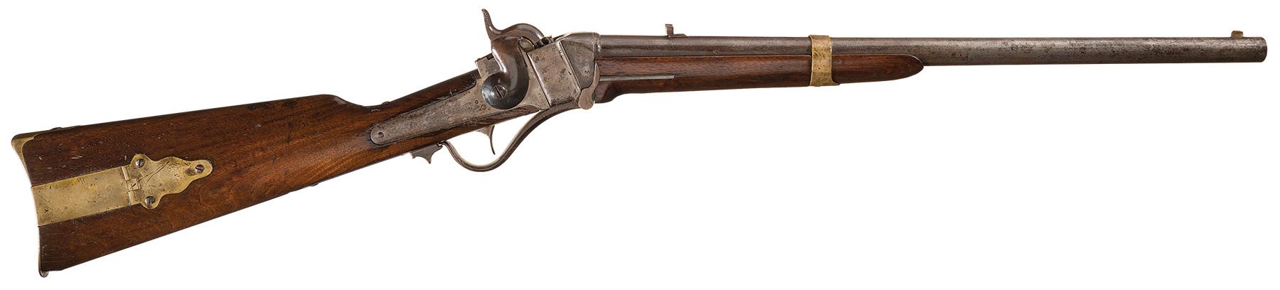 Sharps Model 1852 Slant Breech Percussion Carbine | Rock Island Auction